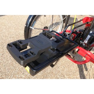 Fahrradkorb / Korb BASIL Lesto für Gepäckträger für Lanztec Sesseldreirad  Maße: ca. H32 x B41,5 x T27 cm