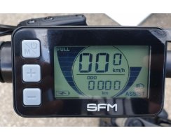 Pedelec Mountainbike 27,5" SFM "Everest 5.0" Farbe SCHWARZ MATT, RH48, 9-Gang
