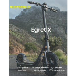 EGRET X mit 12 1/2" Rädern und 48V 500W Motor schwarz JETZT ZUM SCHNÄPPCHENPREIS!!!