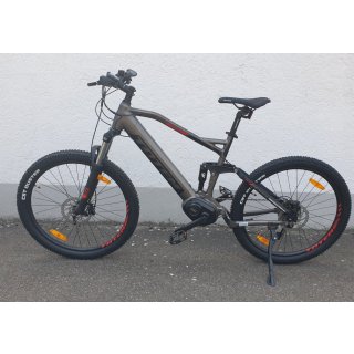 27,5 Pedelec Mountainbike Fully TOTEM Carry 80Nm 504Wh Dunkelgrau, RH50,8cm