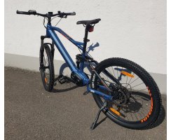 27,5" Pedelec Mountainbike Fully TOTEM "Carry" 80Nm 504Wh Blau, RH50,8cm