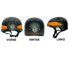 Helm "Future-Bikes" Schwarz Größe S (50-54cm)