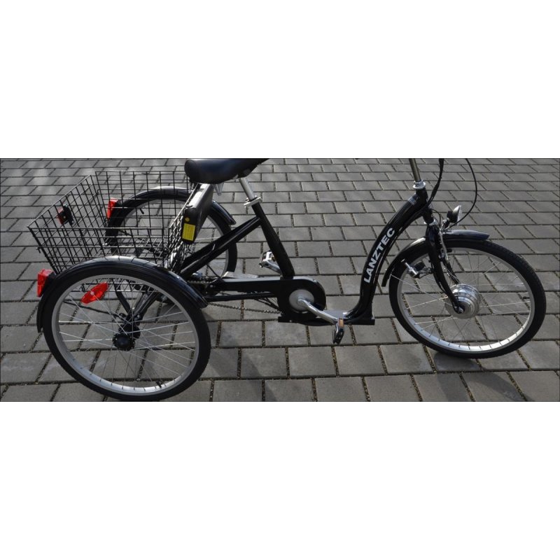 fahrrad mit 2 räder vorne elektro dreirad