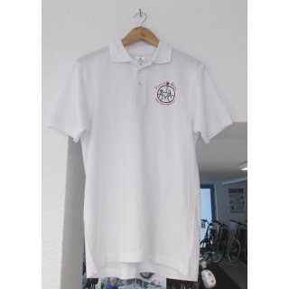 Polo-Shirt weiß FUTURE-BIKES Gr. XL