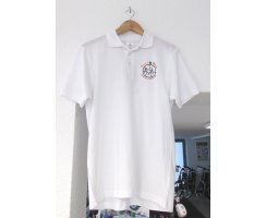 Polo-Shirt weiß FUTURE-BIKES Gr. XL